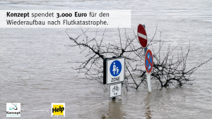 Spende für den Wiederaufbau nach der Flutkatastrophe Spende für den Wiederaufbau nach der Flutkatastrophe