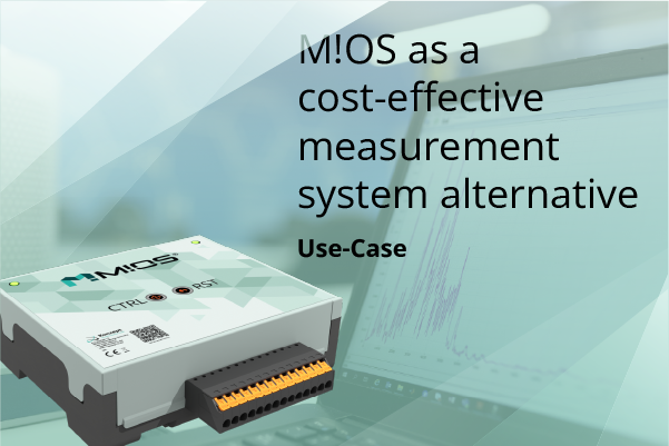 Cost-effective alternative to measurement systems: Modular test system with M!OS 